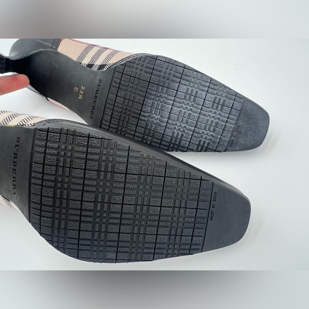 🌹Burberry Nova Check Office Shoes 23 1/2cm 🌹 - Picture 5 of 10